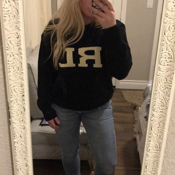 Black and white medium Ralph Lauren sweater - Picture 3 of 3